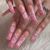 24PCS LONG BEAUTY NAILS-JP1595
